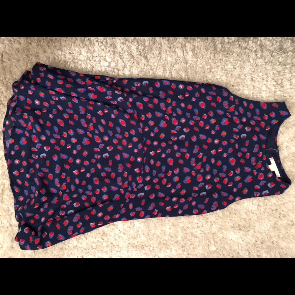 Printed sleeveless dress